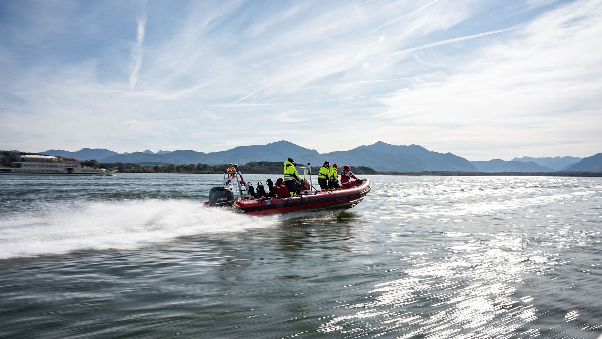 Wasserwacht auf dem Chiemsee